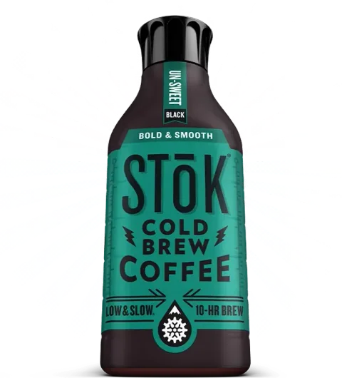 STōK Cold Brew Coffee Un-Sweet Black Cold Brew Coffee (48 oz)