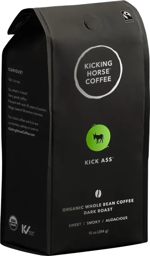 Kicking Horse Coffee Kick Ass (Dark Roast) Whole Bean