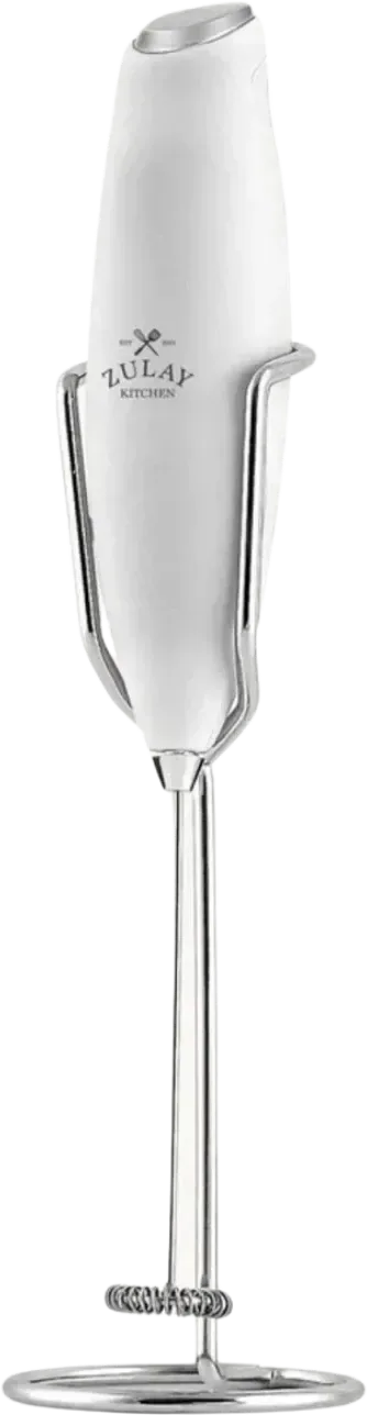 Zulay Kitchen Milk Boss Milk Frother with Stand