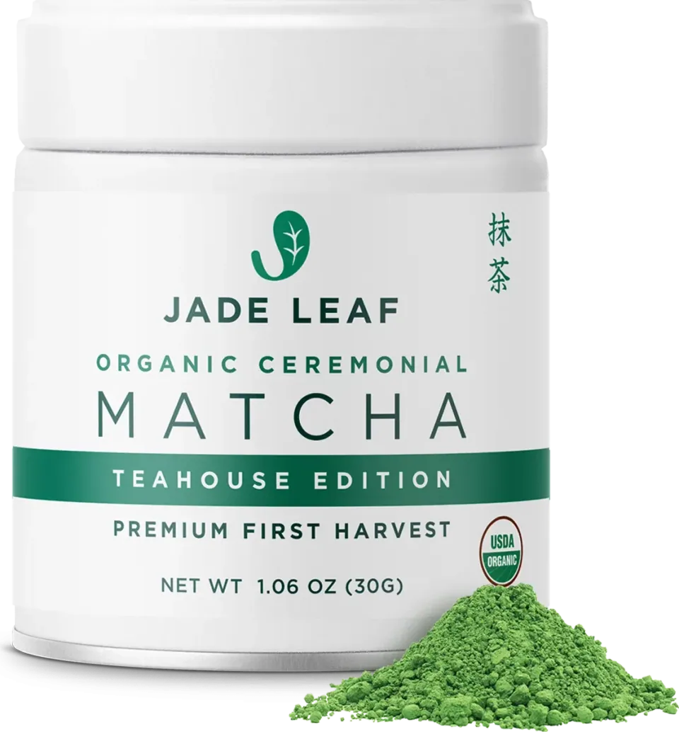 Jade Leaf Matcha Organic Ceremonial Matcha - Teahouse Edition